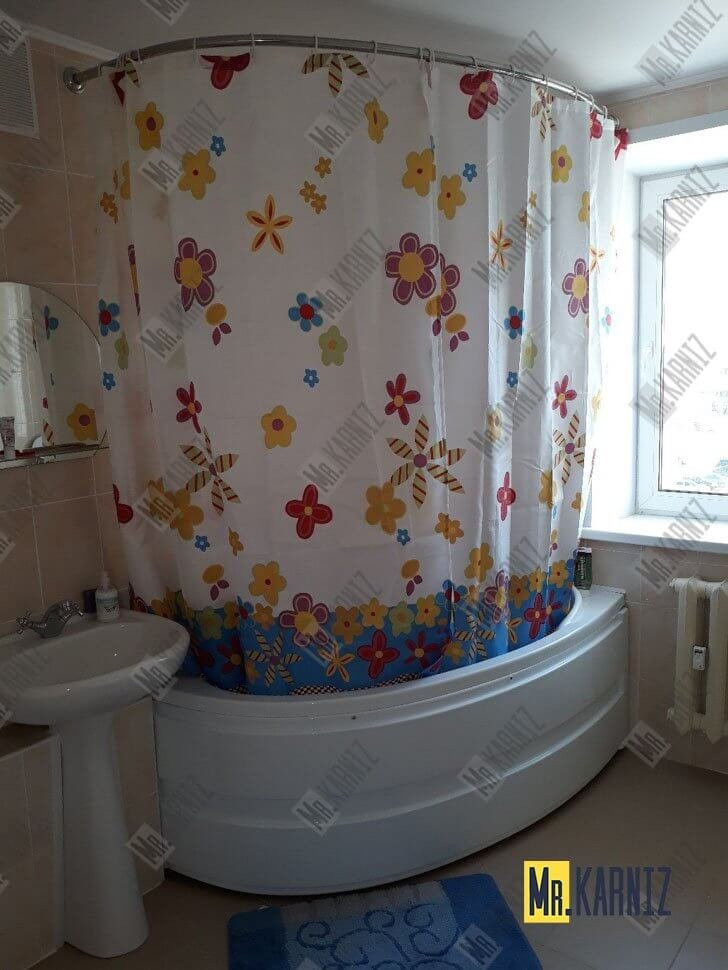 Карниз для ванны Ravak Lovestory 185х135 Усиленный 25 мм MrKARNIZ фото 16