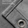 Штора для ванной LEN 180х200 см серая фото 3