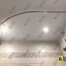 Карниз для ванной Угловой Асимметричный Дуга 150х105 (Усиленный 25 мм) MrKARNIZ фото 6